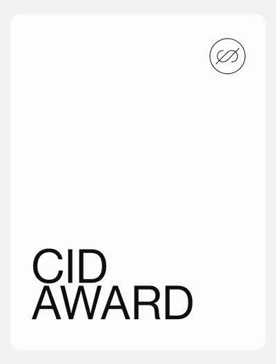 CID Award Winner